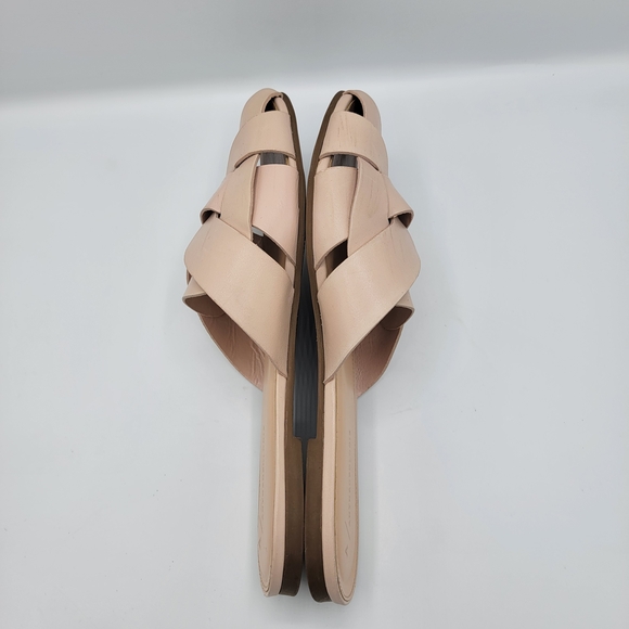 Anthropologie Cream Woven Mules - Picture 6 of 8